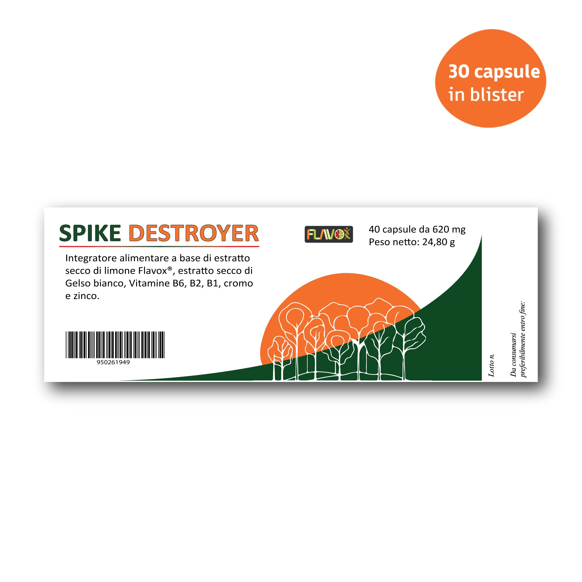 Spike destroyer (30 capsule blister)
